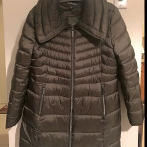 Ellen Tracy Quilted Puffer Jacket Size Large